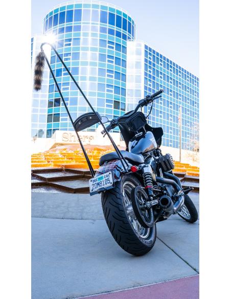 SISSY BAR BURLY ESTÚPIDO PRETO 40" XL 04-21