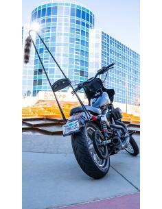 SISSY BAR BURLY STUPID BLACK 40" (102cm) XL 94-03 2