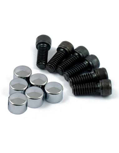 Comprar Kit Tornillos Y Tapones Tapa Derby Cromo Xl 04-19 a precio de oferta