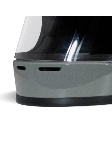 Comprar Casco Integral Retro Rivale Gris Crayon De Dmd a precio de oferta