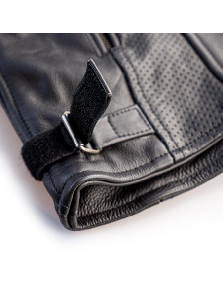 BLOUSON MOTO FEMME CUIR BLACK MOON
