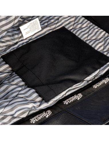 BLOUSON MOTO FEMME CUIR BLACK MOON