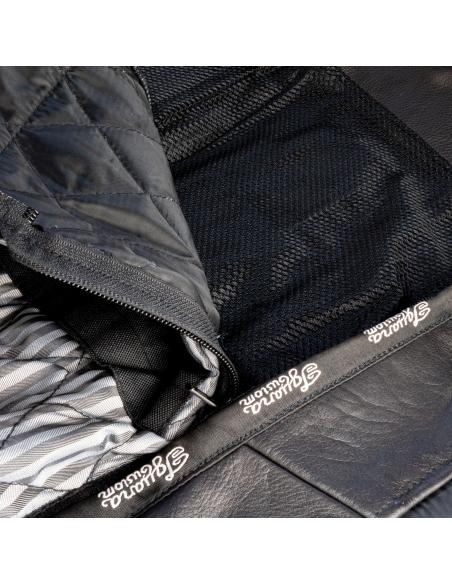 Comprar Chaqueta De Moto Femenina Black Moon De Piel a precio de oferta