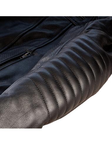 Comprar Chaqueta De Moto Femenina Black Moon De Piel a precio de oferta