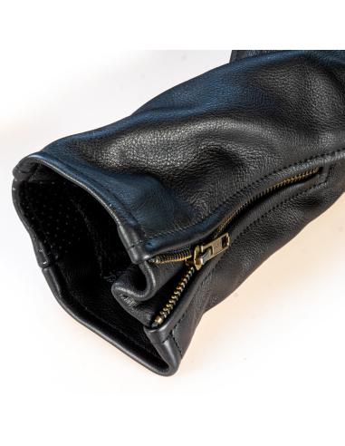 Comprar Chaqueta De Moto Femenina Black Moon De Piel a precio de oferta