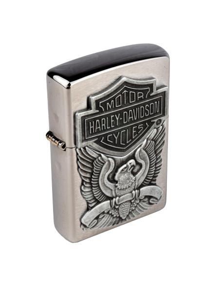 Comprar Mechero Zippo Con Emblema Y Águila De Harley-Davidson a precio de oferta