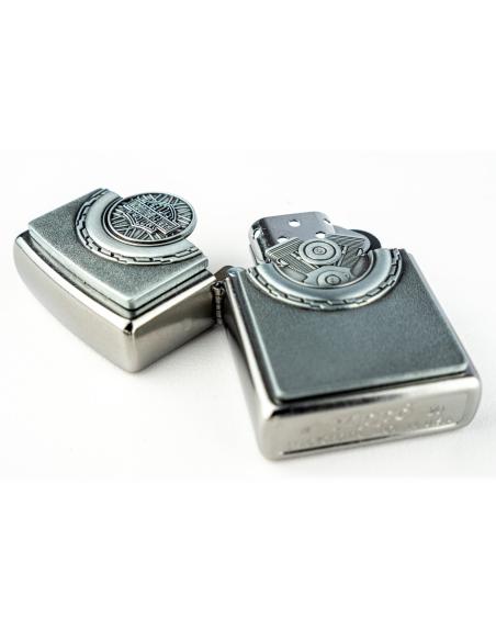 BRIQUET ZIPPO AVEC ROUE ET MOTEUR HARLEY-DAVIDSON