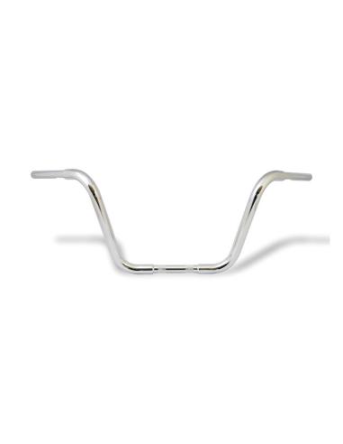GUIDON BUFALO 12" (30CM) CHROME ÉLARGI À 32MM