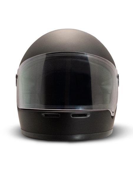 Comprar Casco Retro Vintage Integral Rivale En Negro Mate a precio de oferta