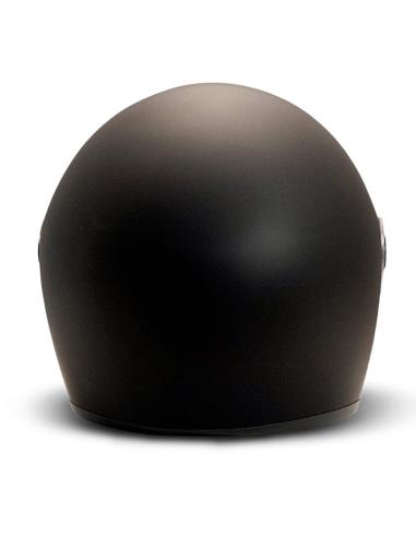 CAPACETE RETRO FACE INTEIRA DO RIVAL EM PRETO MATE