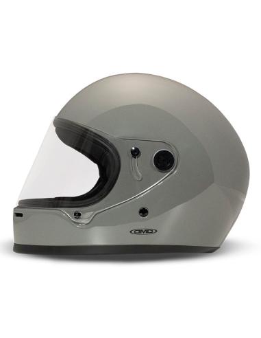 CASQUE INTÈGRAL RETRO RIVALE RETRO GRIS CRAYON DMD