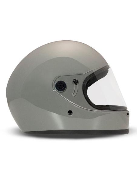 CAPACETE INTEGRAL RETRO GRIS CRAYON DMD