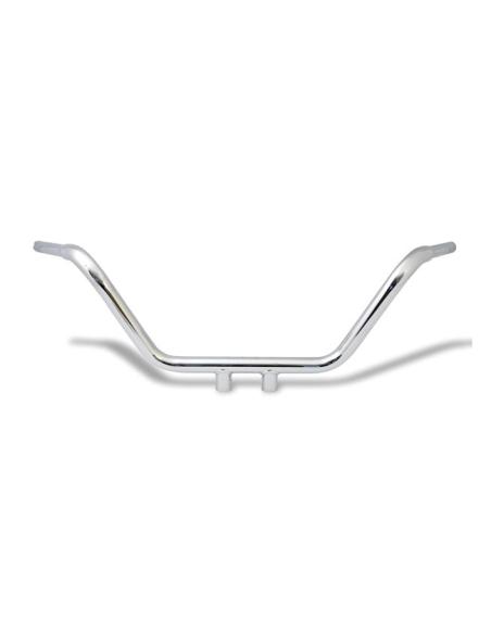 SOLID CUSTOM CHROME HANDLEBAR FOR HARLEY DAVIDSON