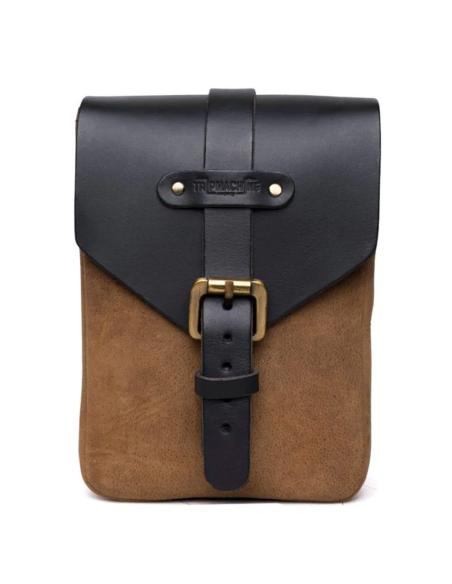 Comprar Bolsa Sobredepósito Para Moto De Piel Auténtica Trip Machine a precio de oferta