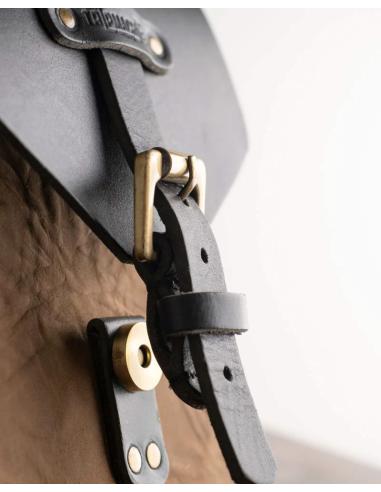 Comprar Bolsa Sobredepósito Para Moto De Piel Auténtica Trip Machine a precio de oferta