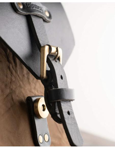 Comprar Bolsa Sobredepósito Para Moto De Piel Auténtica Trip Machine a precio de oferta