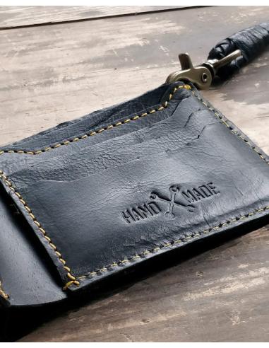 LEATHER DRAWSTRING WALLET LUCILLE