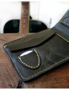 PORTEFEUILLE À CORDON EN CUIR LUCILLE 2