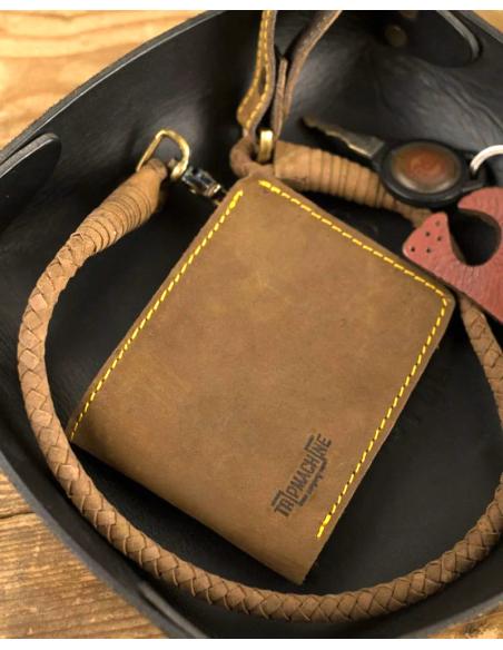 PORTEFEUILLE EN CUIR AVEC POCHETTE À PIC OLD BOY