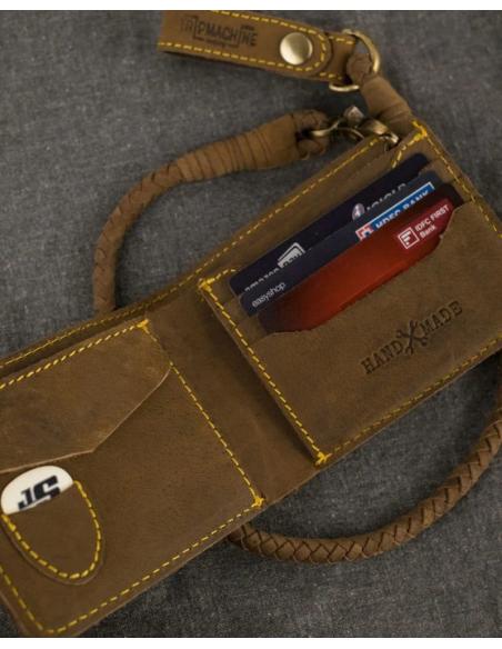 PORTEFEUILLE EN CUIR AVEC POCHETTE À PIC OLD BOY