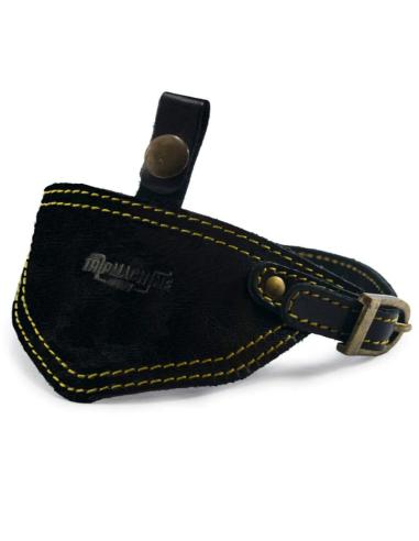 PROTECTEUR DE CHAUSSURES EN CUIR NOIR CLASSIC TRIP MACHINE