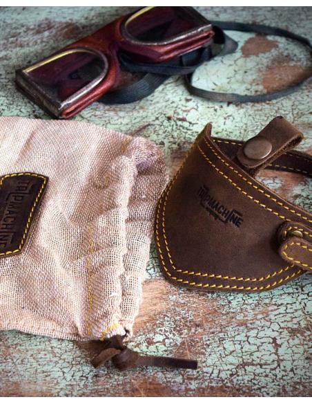 copy of PROTECTEUR DE CHAUSSURES EN CUIR NOIR CLASSIC TRIP MACHINE