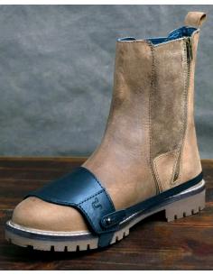 PROTECTEUR DE CHAUSSURES EN CUIR AVEC ÉLASTIQUE TRIP MACHINE