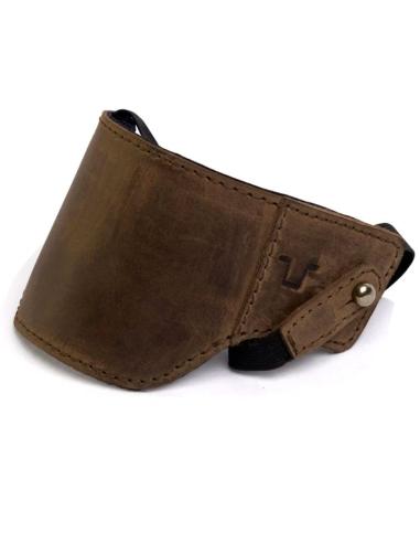 Acquista Protezione in Pelle Marrone per Calzature con Elastico Trip Machine a Prezzo Scontato