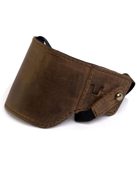 Acquista Protezione in Pelle Marrone per Calzature con Elastico Trip Machine a Prezzo Scontato