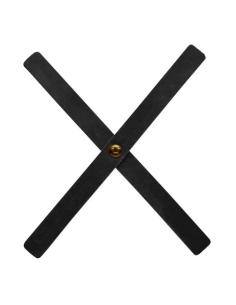 FITA X EM COURO PRETO PARA FARÓIS DE CAFÉ RACER DE TRIP MACHINE 2