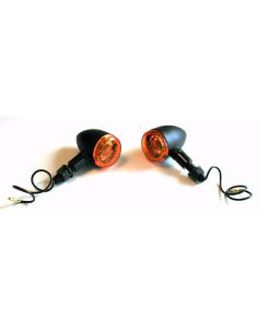 TECH GLIDE SMOOTH" BULLET TURN SIGNALS SMALL BLACK TYPE APPROVED 2
