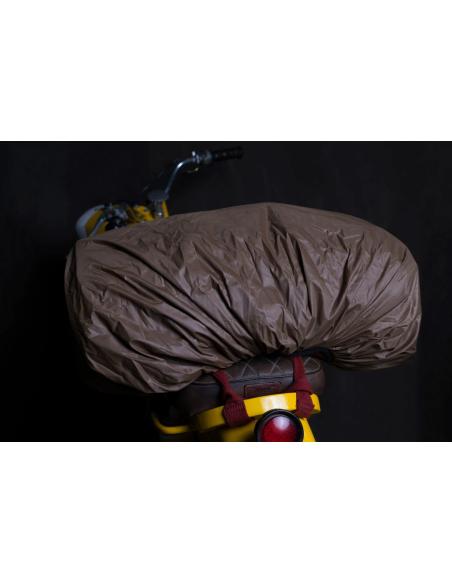 Comprar Petate Militar En Cuero Negro Para Moto De Trip Machine a precio de oferta