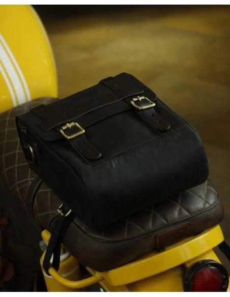 SAC POUR RÉSERVOIR ET SIÈGE EN CUIR AVEC AIMANTS TRIP MACHINE