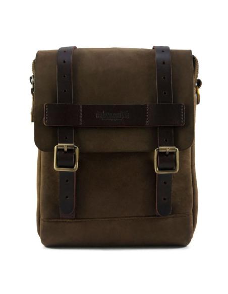 Comprar Bolsa Sobredeposito Y Asiento De Cuero Marron Tabaco Trip Machine a precio de oferta