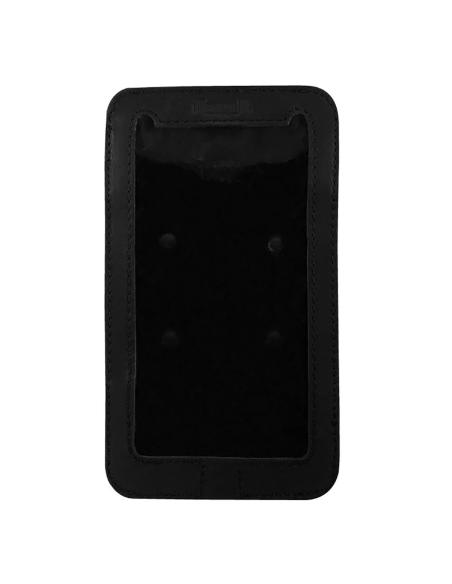 Étui Magnétique De Téléphone Portable En Cuir Noir Trip Machine