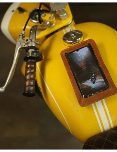 Comprar Funda Magnética De Móvil Para Depósito Marrón Vintage De Trip Machine a precio de oferta