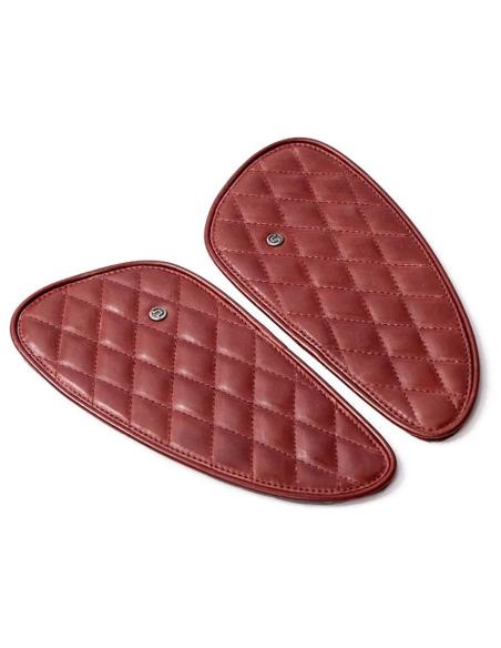 Comprar Protectores De Depósito En Cuero Rojo Cereza Diamante De Trip Machine a precio de oferta