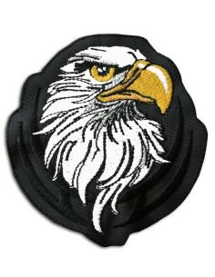 ÉCUSSON TÊTE D'AIGLE 10 X 10 CM