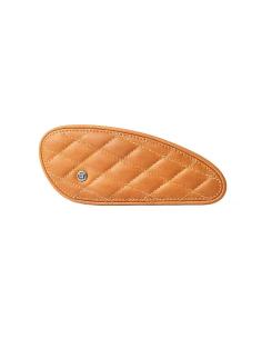 MINI TANK PADS LEATHER DIAMOND BROWN VINTAGE BY TRIP MACHINE