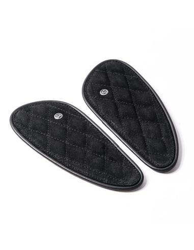 MINI TANK PADS SUEDE DIAMOND BLACK BY TRIP MACHINE