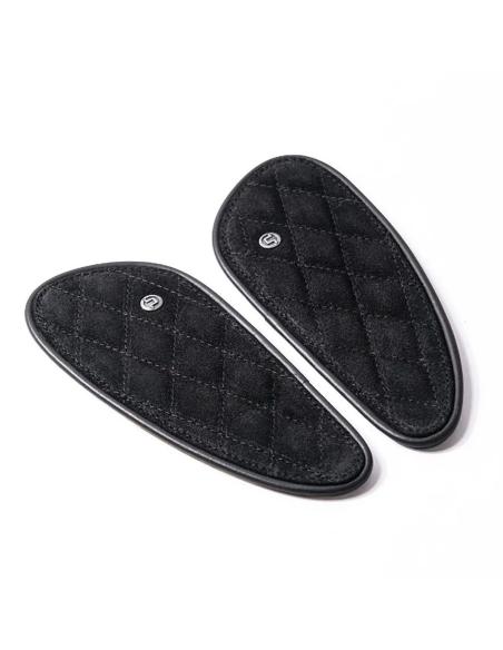 MINI PROTECTORES DE TANQUES EM CAMURÇA NEGRA DIAMANTE TRIP MACHINE