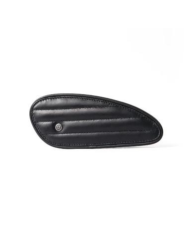 MINI PROTECTORES DE TANQUES EM COURO NEGRO LISTRAS TRIP MACHINE