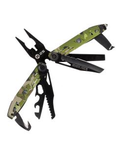 GREEN CAMOUFLAGE MULTIPURPOSE PLIERS 2