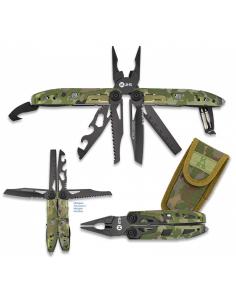 GREEN CAMOUFLAGE MULTIPURPOSE PLIERS