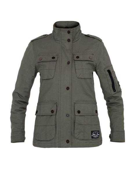 Triple Aaa Homologated Women'S Jacket Explorer Olive Green John Doe