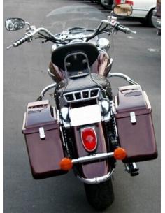 Saddlebags Rígidos "Patrulha" Brilho Preto 25 L. (Novo Modelo) 2
