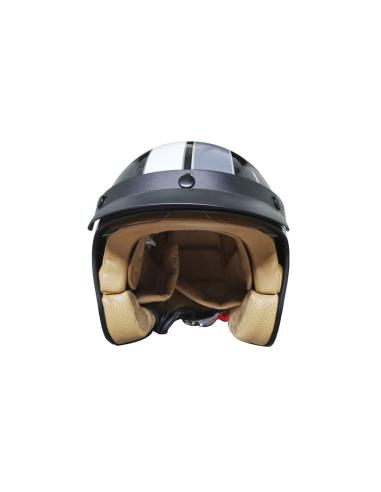 CASQUE JET AVEC LUNETTE INTÉRIEURE SPEED DEMOND X390