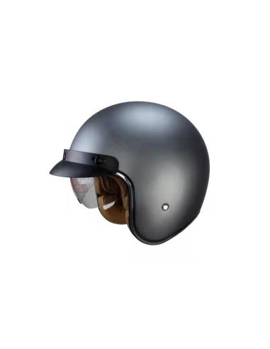 Acquista Casco Jet Con Visiera Interna Grigio Opaco X390 a prezzo scontato