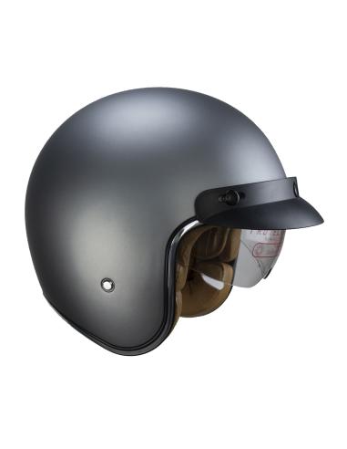 Acquista Casco Jet Con Visiera Interna Grigio Opaco X390 a prezzo scontato