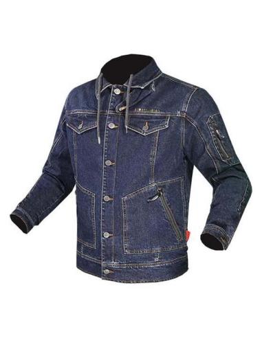 JAQUETA DENIM AZUL LS2 OAKI MAN